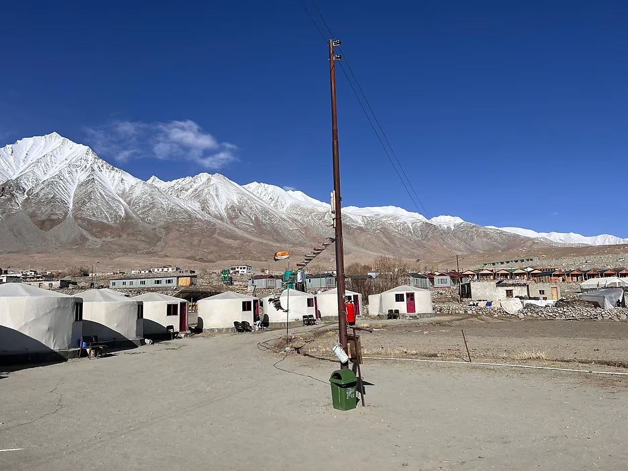 Pangong Sarai Camps